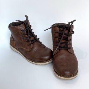 Arizona Jean Co brown boots for kids.